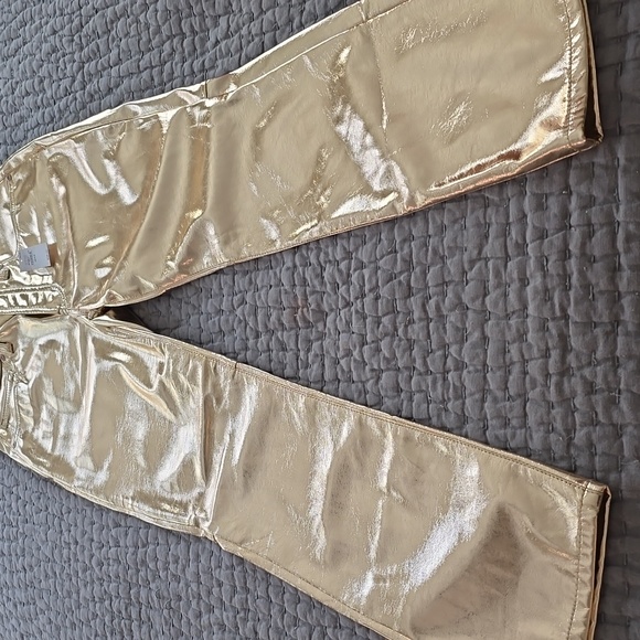 GAP Pants - Rose Gold Metallic Women's Pants - Picture 3 of 14